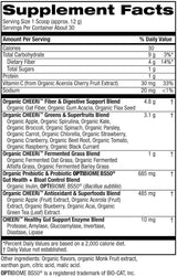 Green Apple Bliss Superfood Powder - Orgánico, Vegano, 30 Días