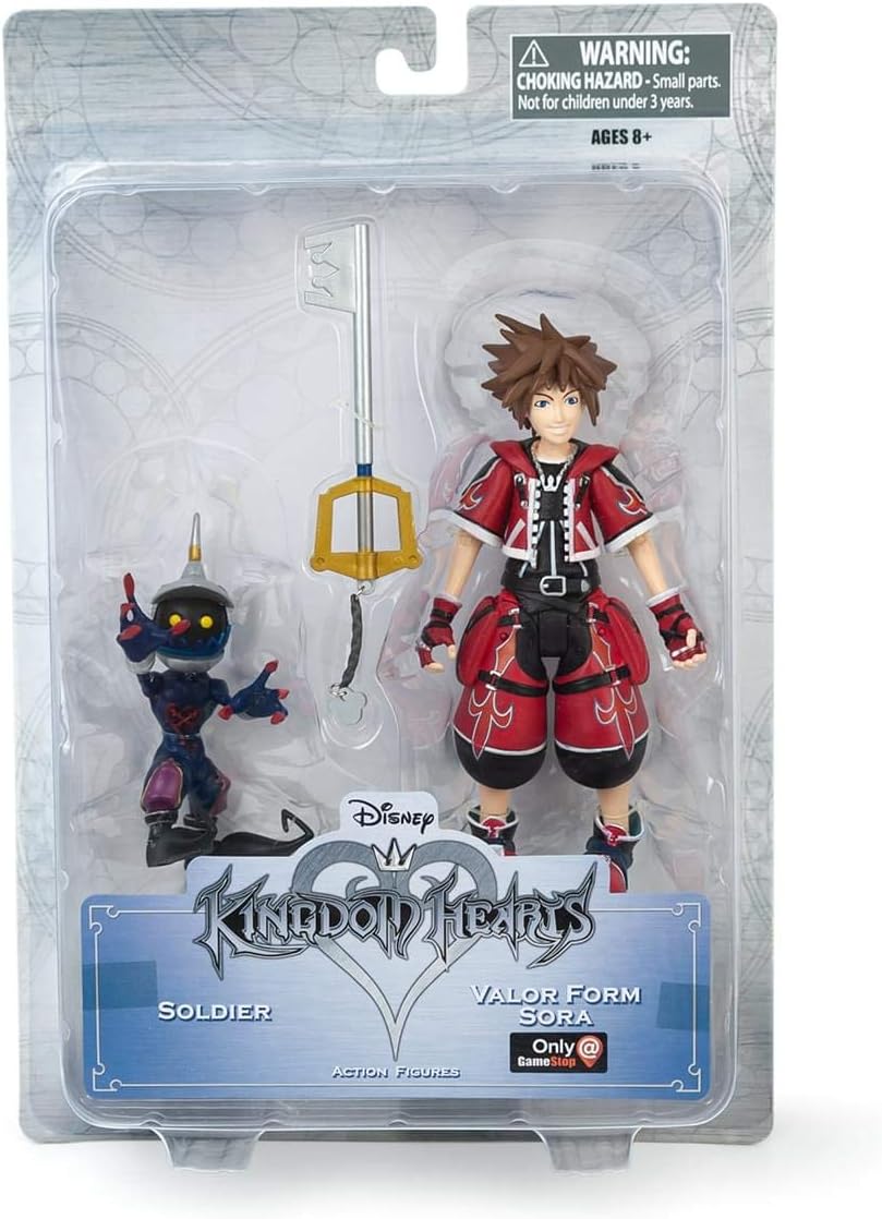Figura Acción 2-Pack Sora y Soldado Heartless - Kingdom Hearts