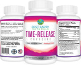 Café Time Release Best Earth Naturals con L-Tirosina 40 Cápsulas