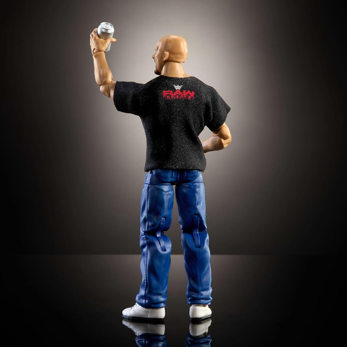 Figura de Acción Elite WWE Mattel, Steve Austin, 25 Puntos de Articulación