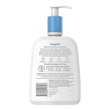 limpiador hidratante en crema Cetaphil