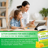 Gummies de Luteína con Zeaxantina y Omega-3, 60u