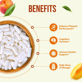 CoQ10 Saludable 400mg 200 Cápsulas Non-GMO Healthy Way