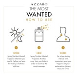Perfumes Azzaro  Colonia para hombre 3,38 onzas líquidas