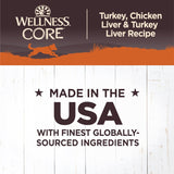 Alimento húmedo para perro natural sin granos Wellness Core