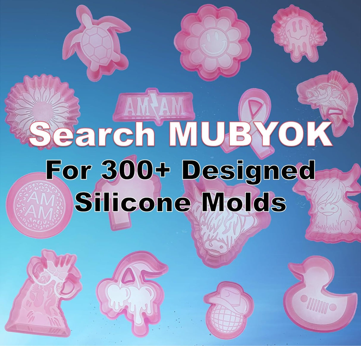Molde de Silicona para Freshies MUBYOK M455, para Aromas