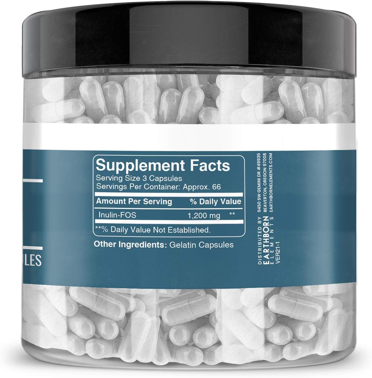 Suplementos natural de alcachofa de Jerusalén  200 cápsulas