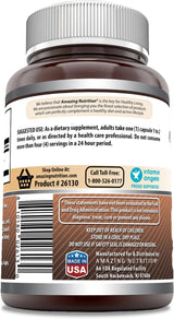 Suplemento de Cafeína Amazing Formulas | 200 mg | 240 Cápsulas