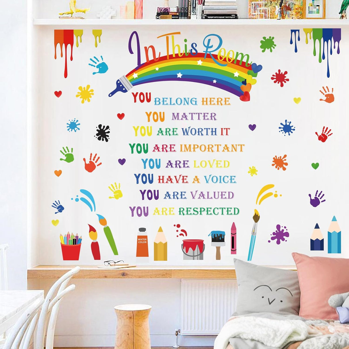 Vinilos Decorativos Wondever para Niños - Citas Inspiradoras
