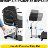 Happybuy Unidad de pedicura de spa ajustable de limpiar negro