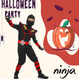 Disfraz Ninja Deluxe para Niños - Musculoso, Halloween, Kids
