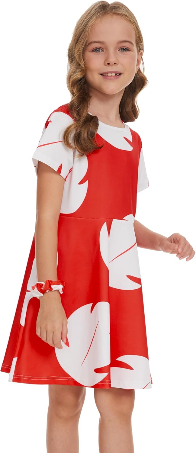 Disfraz de Princesa Hawaiana para Niñas Lilo 4-5T Verano