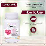 Niacin 14mg + Inositol 50mg Suplemento Veg 60 cápsulas