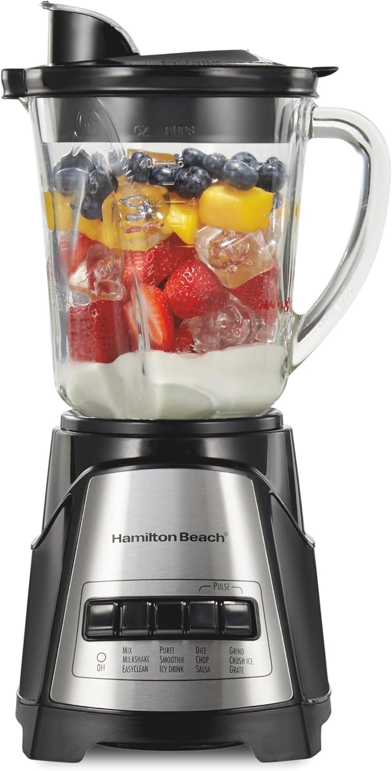 Licuadora Hamilton Beach Power Elite 700W, 12 Funciones, 58148A