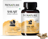 Cápsulas de Extracto de Shilajit 100% Puro - 1000 mg