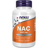Suplemento de NAC acetil cisteína 0.02 oz 100 unidades
