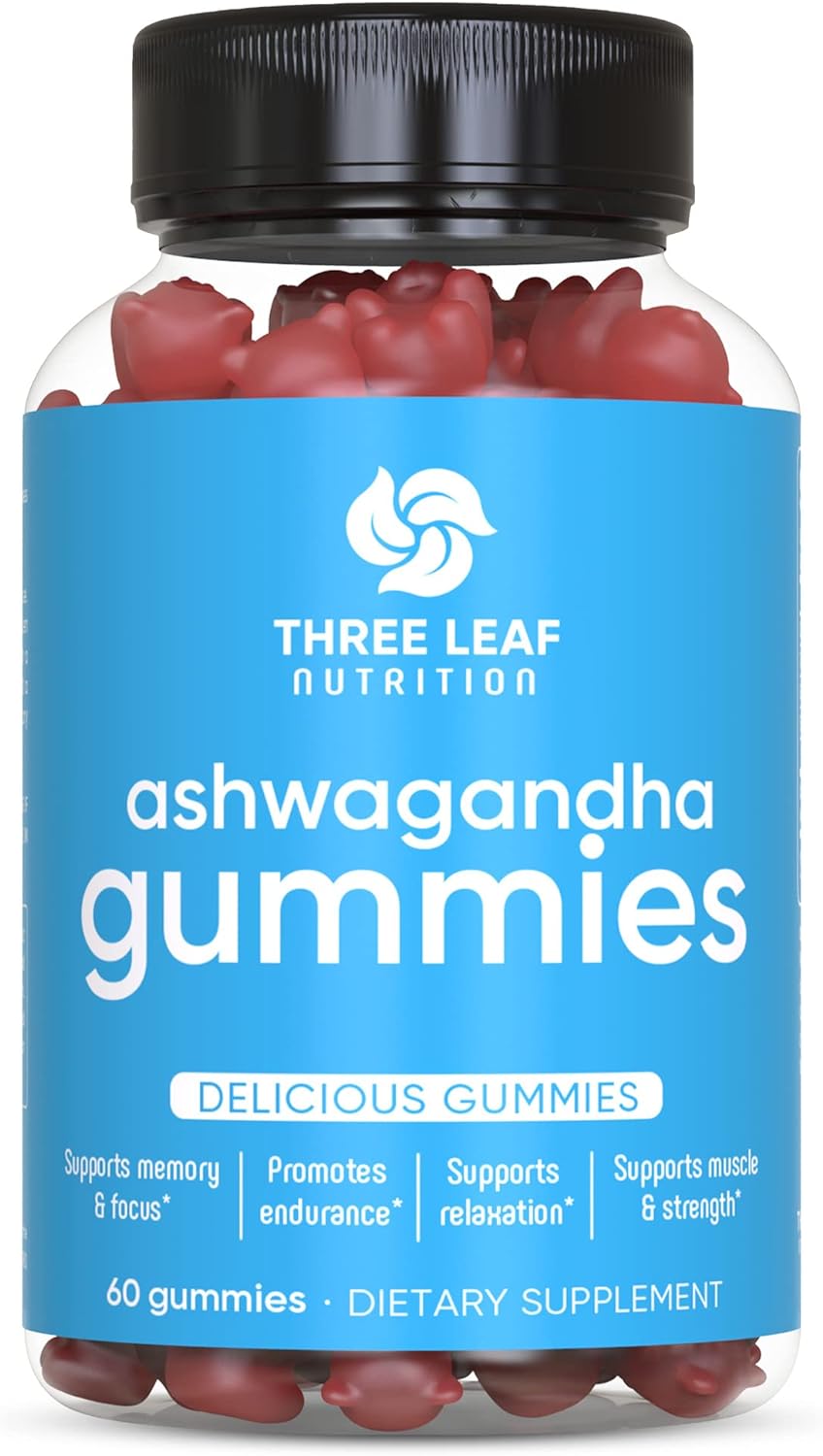 Gomitas de Ashwagandha - Suplemento para Enfoque y Energía - 60 u.
