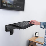 Soporte de Pared Monitor VIVO con Bandeja Ajustable MOUNT-VWKB1