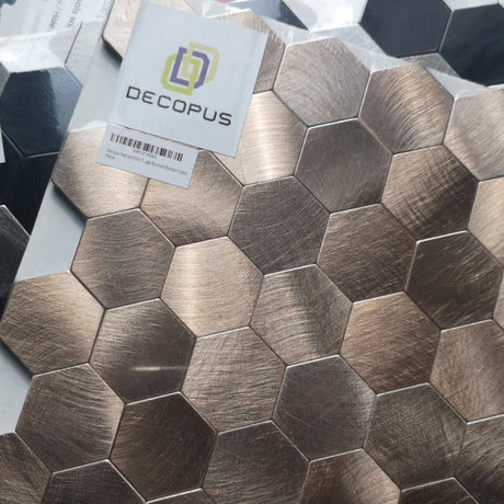 Paneles Antiguos Hexagonales Peel and Stick LuxuryWall 5pack