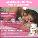 Suplemento Libido Mujer, Energía, Equilibrio Hormonal, 30 Caps