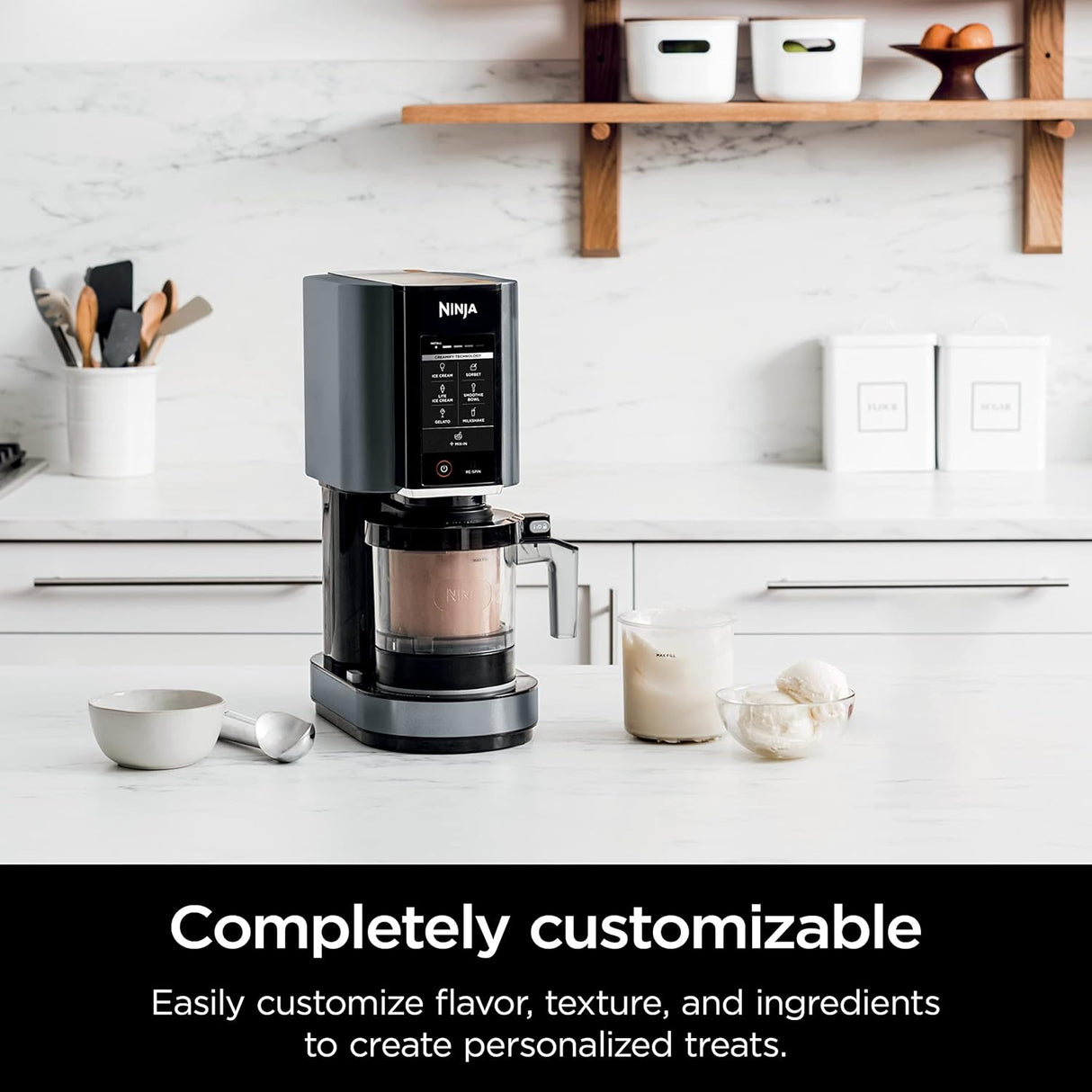 Máquina para hacer helados para gelato Ninja NC299AMZ CREAMi