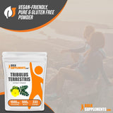 Suplemento Polvo de tribulus terrestris puro