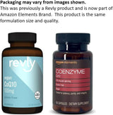 CoQ10 Vegano 100 mg Amazon Elements 2 Meses 60 Cápsulas