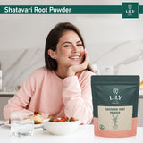 Polvo de Raíz de Shatavari para Hormonas Femeninas  Vegano