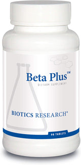 Beta-Plus™ Suplemento de sales biliares y enzimas digestivas, 90tabs