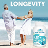 Suplemento liposomal NAD+ 1000 mg   Pontecy NAD más alto 60u