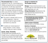 Suplemento La fórmula para la próstata con Saw Palmetto  270