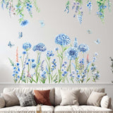 Pegatinas de Flores y Mariposas - Decoración Floral Hogar