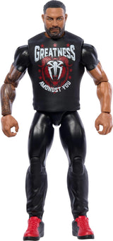 Figura de acción WWE Roman Reigns, Mattel, 10 puntos de articulación, Serie #151