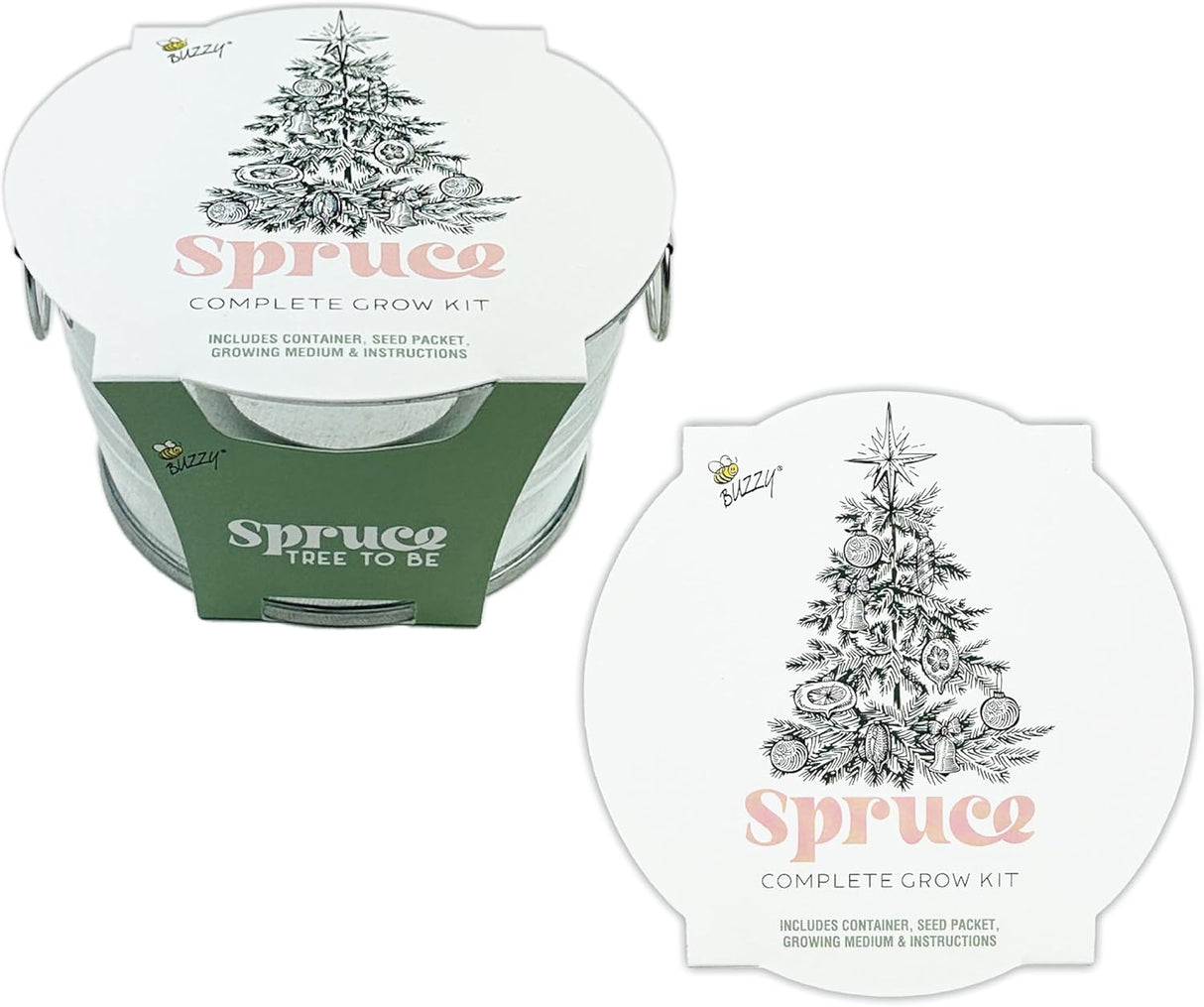 Mini Kit de Crecimiento de Árbol de Navidad BUZZY, Garantizado