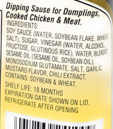 Salsa de Dumplings Weichuan, sabor auténtico, 300g, estilo asiático