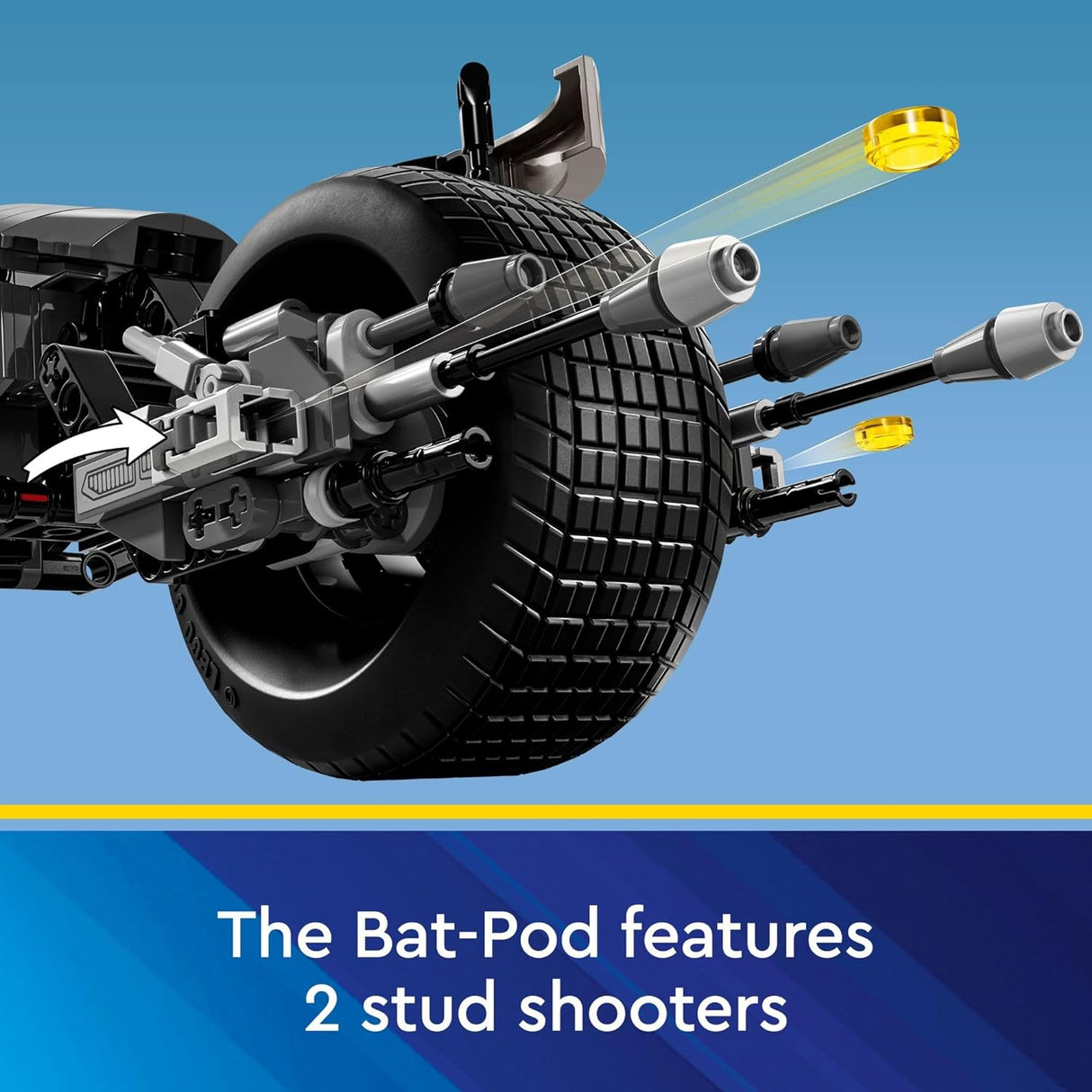 Figura de Batman y Bat-Pod, Juguete de Aventura y Acción