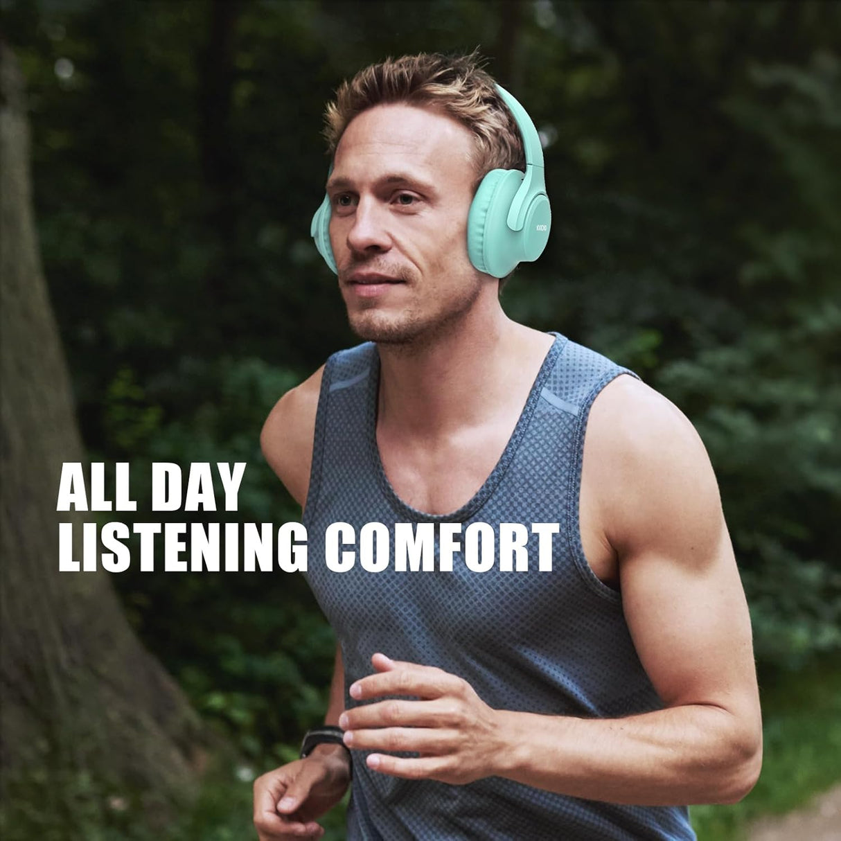 Auriculares Bluetooth KVIDIO, 65h, Microfono, Sonido HiFi