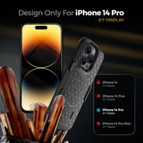 Combo de funda para iPhone 14 Pro dura ligera delgada