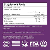 Suplementos Myo-inositol y D-Chiro Inositol  + Vitamina D3