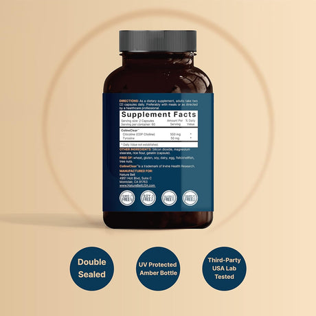 Suplementos de citicolina, colina CDP, dosis optimizada