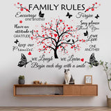 Pegatinas de Pared Inspiracionales Familia, Decoración