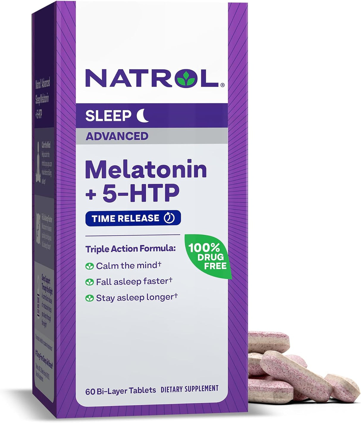Suplemento avanzada 6 mg con 5HTP 60tab liberación prolongad