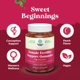 Gominolas de fertilidad para mujeres, Yummy Gummy, 30 serv.