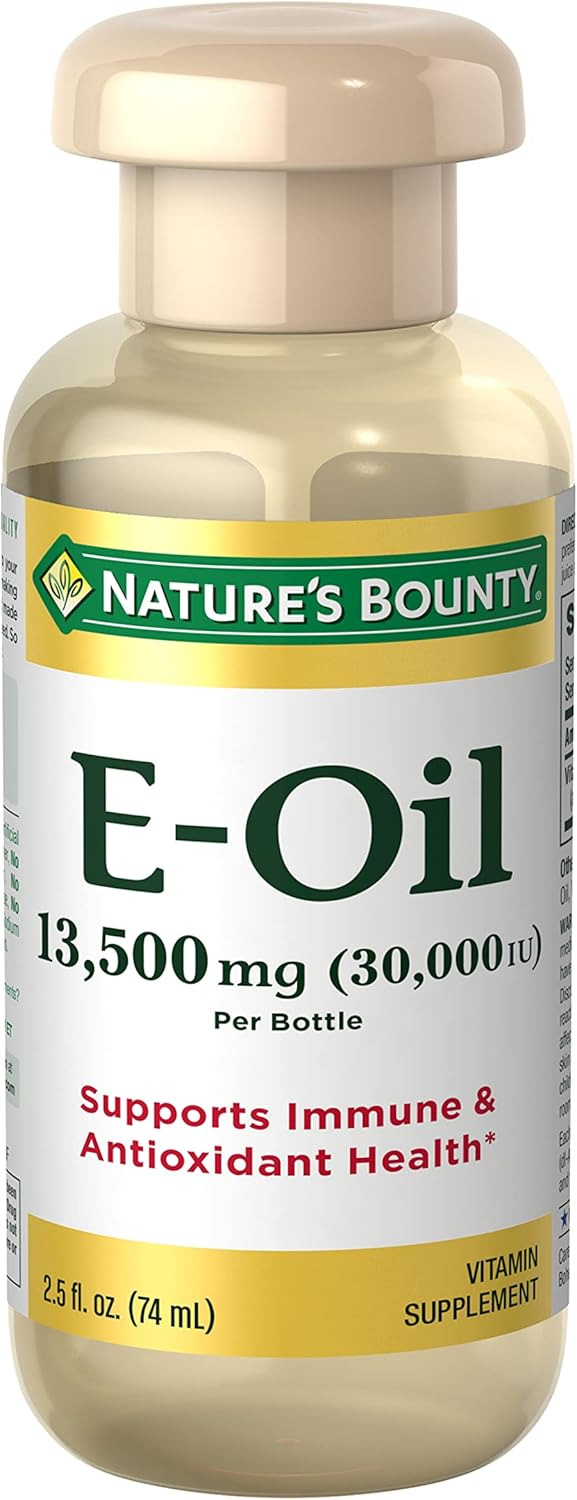 Aceite de Vitamina E, Apoyo Inmune y Antioxidante, 30,000IU