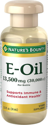 Aceite de Vitamina E, Apoyo Inmune y Antioxidante, 30,000IU