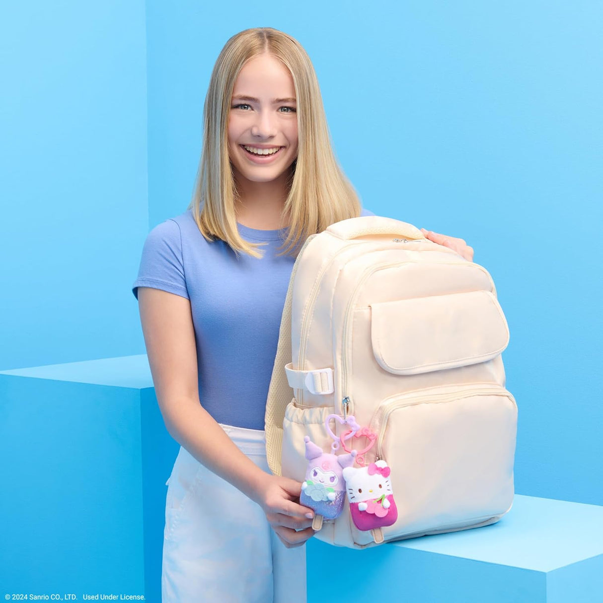 Peluche Clip-On Hello Kitty y Amigos 4-Pack - Sanrio Jazwares