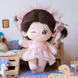 Muñeco de peluche CALEMBOU 20cm con esqueleto, modelo Winkii