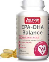 EPA-DHA Equilibrio Tapas Inodoras, Mejora Cerebral 240 Cáp