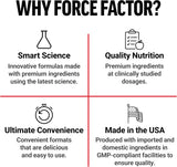 Force Factor Sea Moss, Suplemento Irish, Energía, Inmuno, 60 Soft Chews
