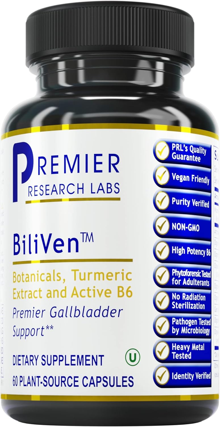 Suplementos para desintoxicación de la vesícula biliar  60 u